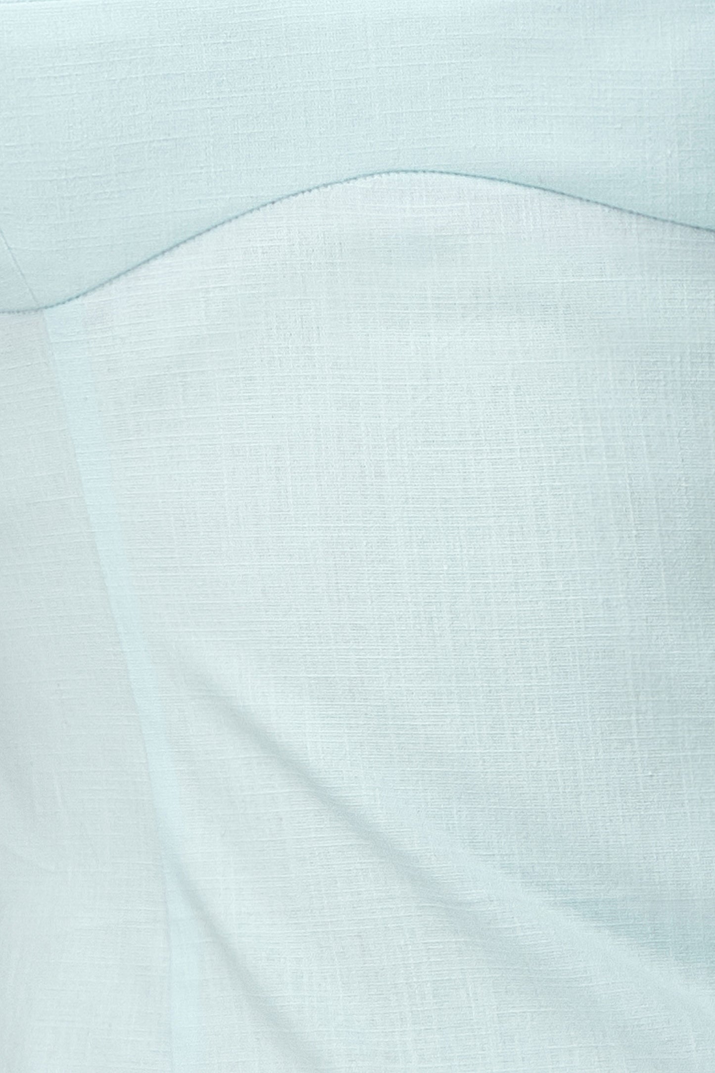 Blue Serenity: Organic Cotton Date Elegance
